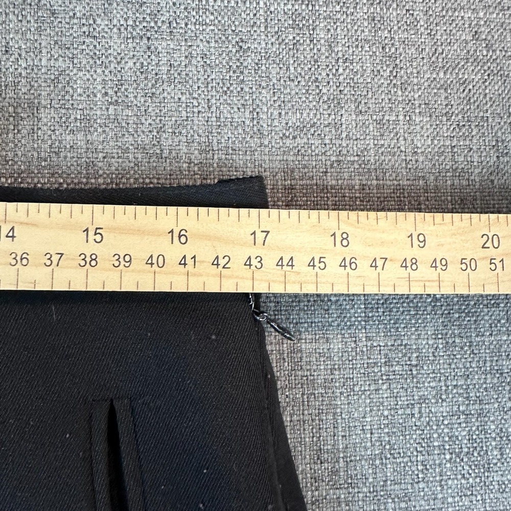 Lauren Ralph Lauren Black Wool Blend Straight Leg Dress Pants‎ Women's Size 16 - Picture 2 of 6